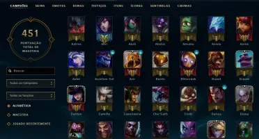 Conta de lol