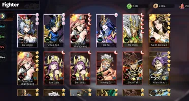Conta do Lord Of Kingdoms Mobile LEV 120