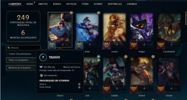 Conta ouro 4 com 79 Champs e 61 Skins