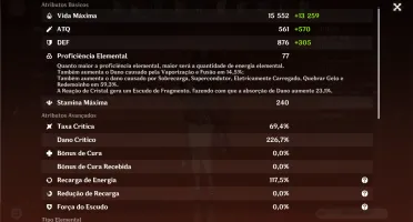 Conta Ar 56, 9 personagem 5★, 19 personagens 4★