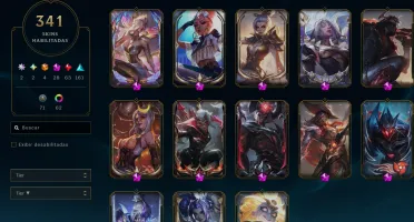 Skins do Faker Autografada, Jinx e Viego Exaltada