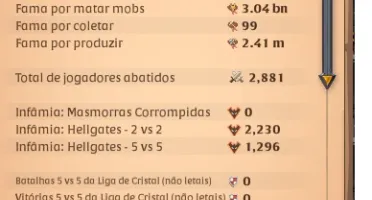 Vendo conta End Game com 3Bn de fama.