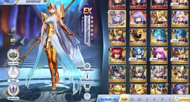 Conta Saint Seiya Awakening servidor 133
