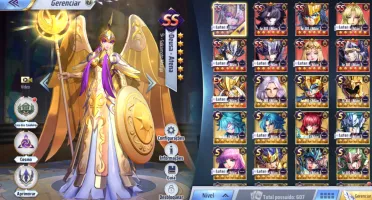 Conta Saint Seiya Awakening servidor 133