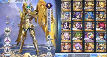Conta Saint Seiya Awakening servidor 133