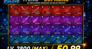 Melhores Contas De Blox Fruits !!!