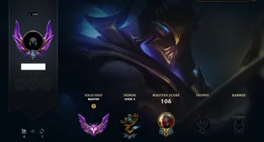 Conta lol mestre 385pdl+