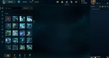 Conta MMR Platina | Kayle Juíza | 139 Skins no Espólio