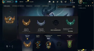 Conta MMR Platina | Kayle Juíza | 139 Skins no Espólio