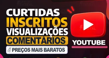 Youtube Inscritos, Curtidas, Visualizações, Views
