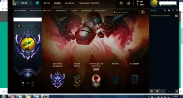 CONTA LOL (DIAMANTE 3, 59 SKINS)