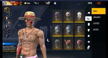 Conta Free Fire gemadinha