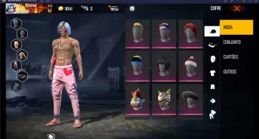 Conta Free Fire gemadinha