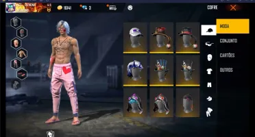 Conta Free Fire gemadinha