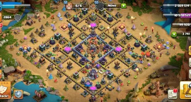 Clash os Clans CV15 bem upado barato