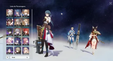V > Honkai Star Rail / Jing Yuan E1, Gepard, Bronya e +