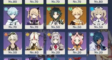 GENSHIN IMPACT XIAO KEQING QIQI ARMAS 5* AR 50