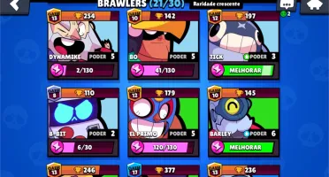 Conta Brawl Stars