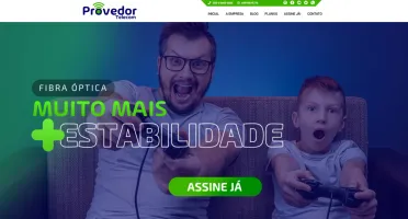 Site Pronto Para Provedor de Internet em PHP - 2º modelo