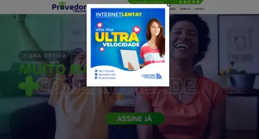 Site Pronto Para Provedor de Internet em PHP - 2º modelo
