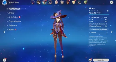 AR 27 COM 4 T5 (RAIDEN, CYNO, MONA E LANÇA DE JADE)