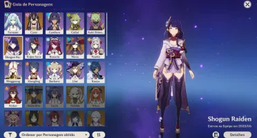 AR 27 COM 4 T5 (RAIDEN, CYNO, MONA E LANÇA DE JADE)