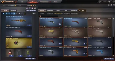 Conta Crossfire, 3 vips, e varias MN 4 estrelas