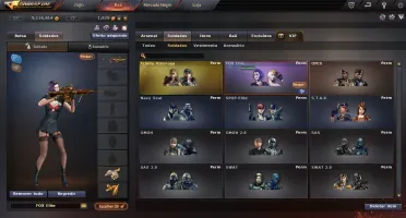 Conta Crossfire, 3 vips, e varias MN 4 estrelas
