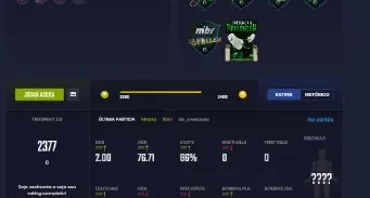 Vendo conta Gamersclub Lvl 16