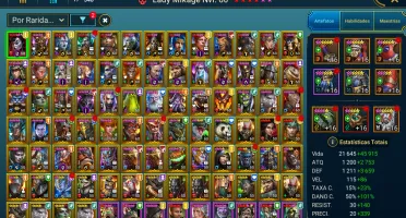 Raid Shadow conta muito boa.