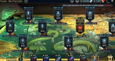 Raid Shadow conta muito boa.
