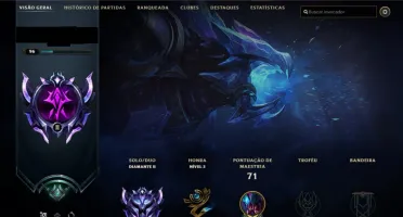 Conta League of Legends - Diamante 2