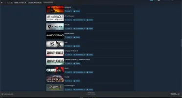 Conta Steam com 28 Jogos top (conta main)