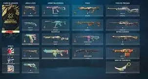 2500 Contas Valorant NFA