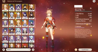 Conta ar 59, com muitos personagens limitados, server Asia.