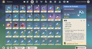 Conta Genshin Impact | Venti + Hu Tao + Qiqi | Entrega Autom