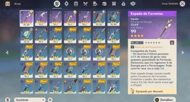 Genshin Impact AR 20 Mona 5*
