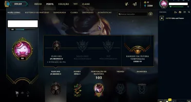(LOL) Bronze II (MD10 Ganhando bastante PDL) LVL 46