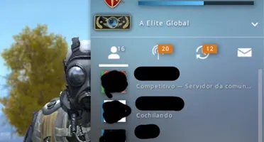 CONTA CS:GO + MEDALHAS + GLOBAL