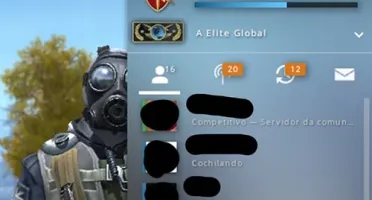 CONTA CS:GO + MEDALHAS + GLOBAL