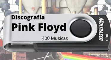 Pendrive 8 Gb Discografia Pink Floyd