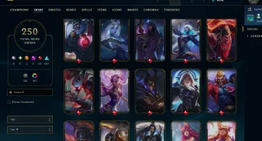 Conta Lol Diamante 2, Full Acesso, Full Champions 250 Skins