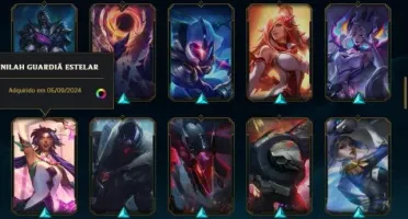 Conta com mais de 100 skins e elo prata