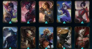 Conta com mais de 100 skins e elo prata