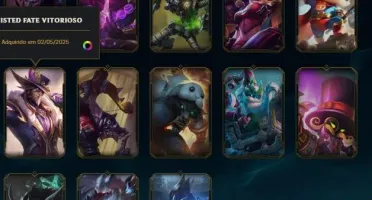 Conta com mais de 100 skins e elo prata