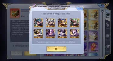 SAINT SEIYA AWAKENING - COM GEMAS AVANÇADAS E LIVROS