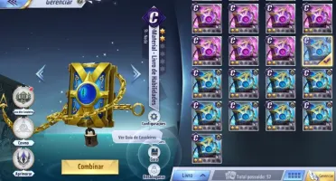 SAINT SEIYA AWAKENING - COM GEMAS AVANÇADAS E LIVROS