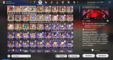 Honkai Star Rail(AR70) 25+ personagens limitados + 10 armas