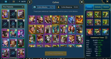 Conta MidGame Raid Shadow Legends Lvl 62