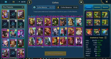 Conta MidGame Raid Shadow Legends Lvl 62